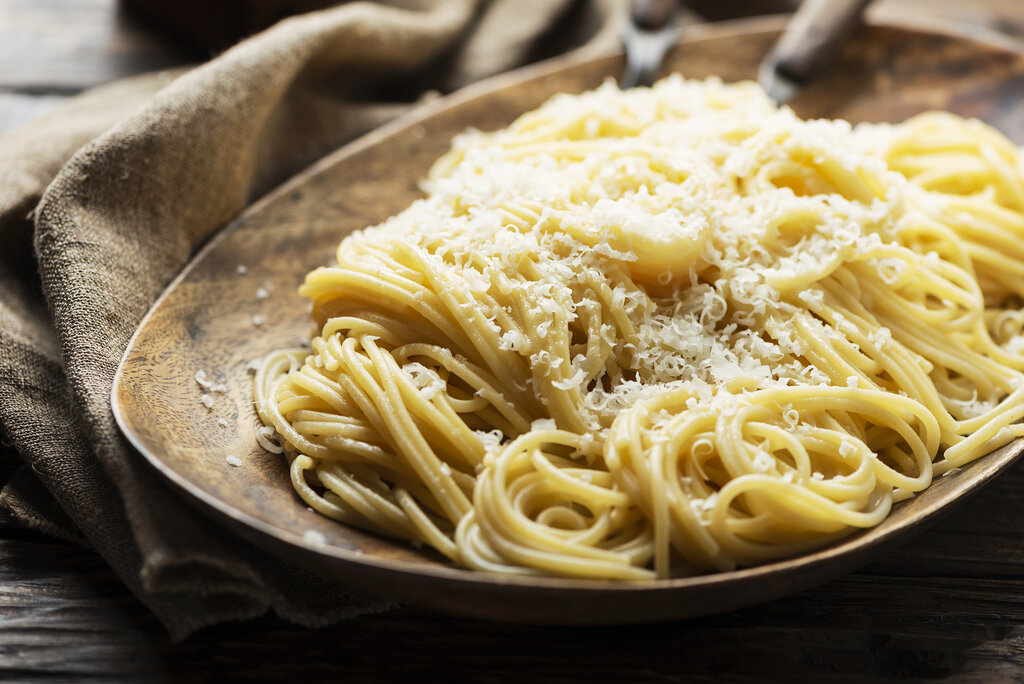 Browned Butter and Mizithra Cheese Pasta Recipe, delicious pasta mixed with browned butter and mizithra cheese