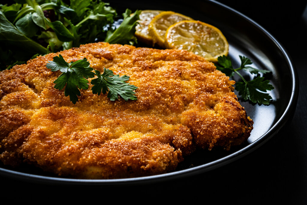 Shake and Bake Pork Chops Recipe, crunchy baked breaded pork chops with homemade Shake n Bake pork chops seasoning