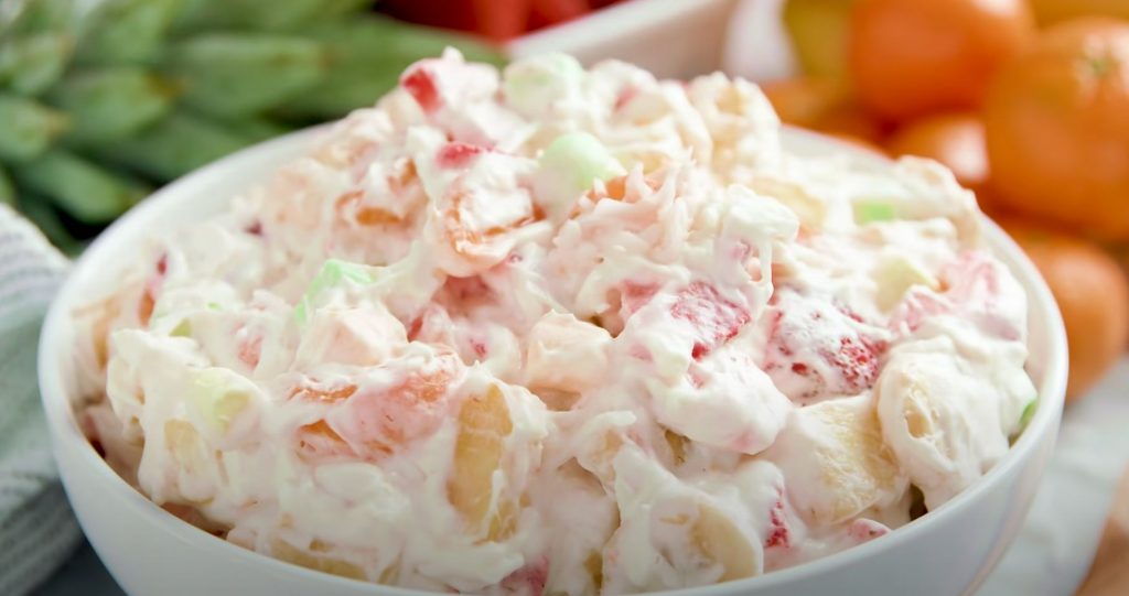 Ambrosia Fruit Salad Recipe