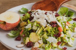 apple bacon brussels sprouts salad recipe
