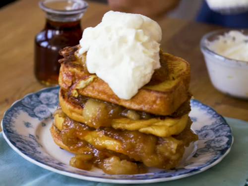 apple pie french toast recipe