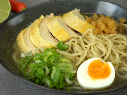 asian chicken noodle soup recipe