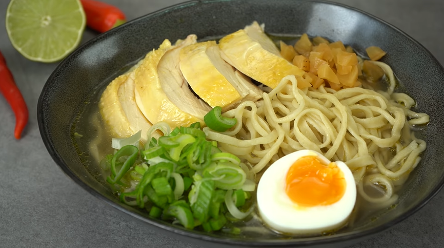 asian chicken noodle soup recipe