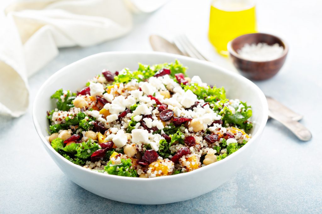 autumn kale apple and quinoa salad recipe