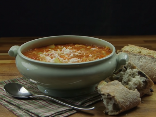 autumn minestrone soup recipe