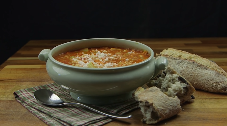 autumn minestrone soup recipe