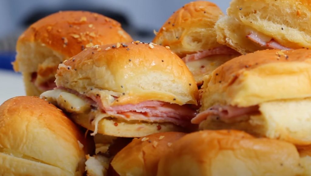Baked Ham and Swiss Sliders Recipe