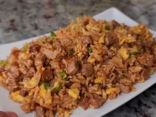 beef fried rice recipe