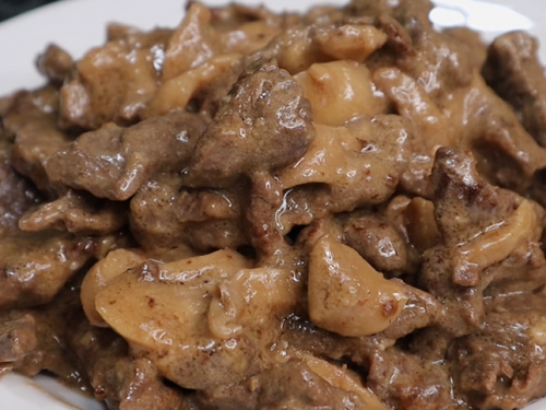beef mushroom stew recipe