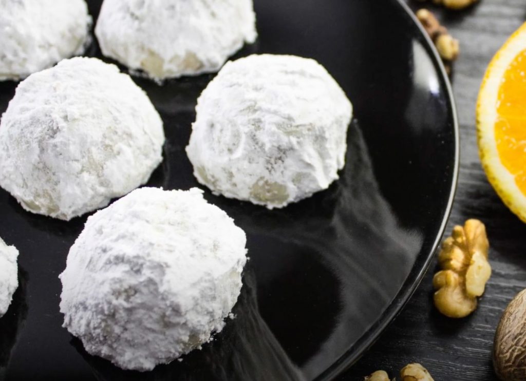 Black Walnut Snow Cookies Recipe