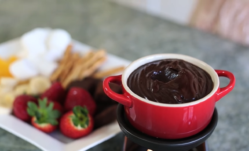boozy chocolate orange fondue recipe