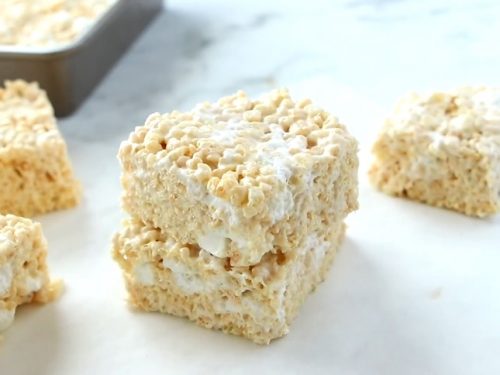 brown butter salted rice krispies recipe