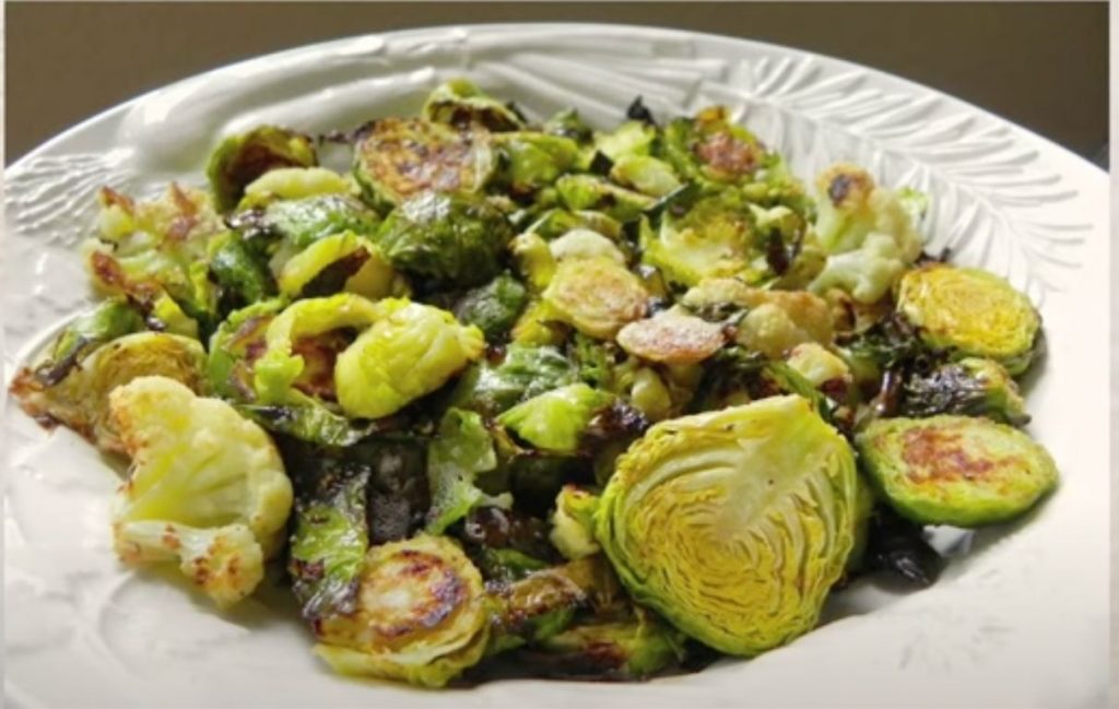 Lemon, Walnuts, and Brussels Sprouts Recipe