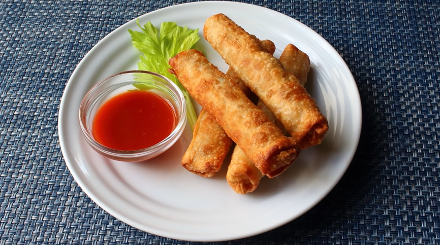 buffalo chicken egg rolls recipe