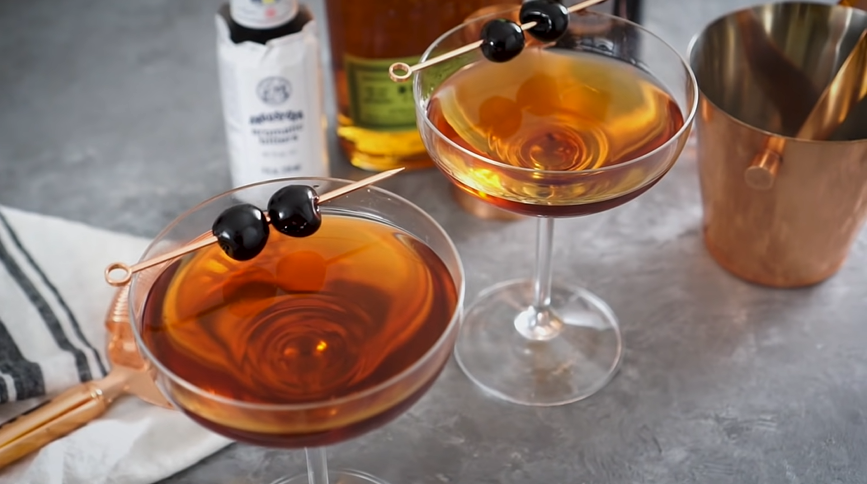 bulleit manhattan recipe