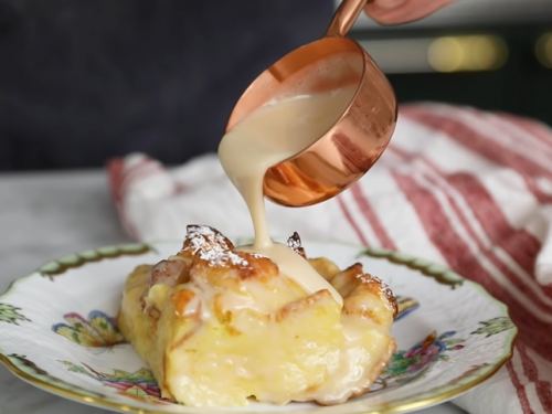 butterscotch raisin bread pudding recipe