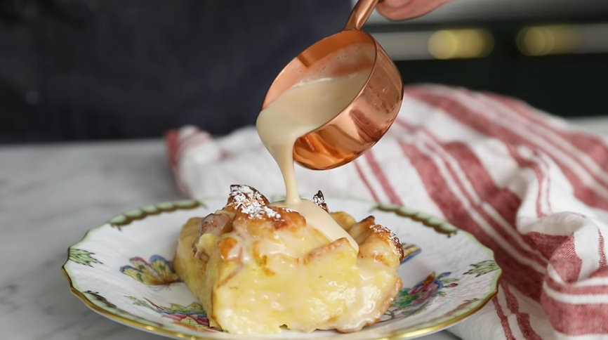 butterscotch raisin bread pudding recipe