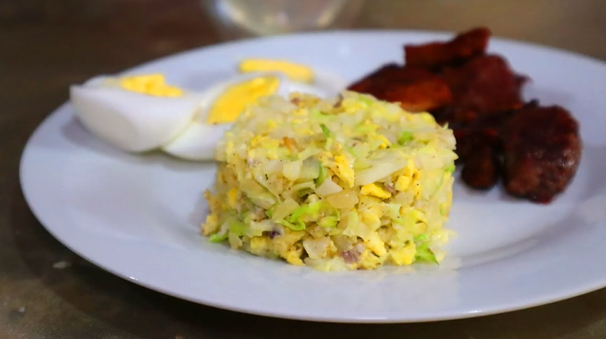 cabbage fried rice recipe