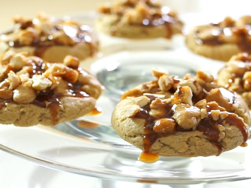 caramel-stuffed peanut butter cookies recipe