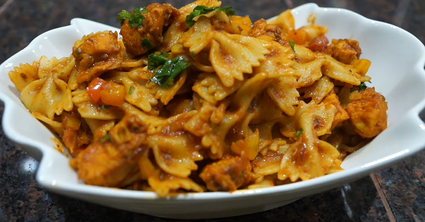 Chicken and Bow Tie Pasta Recipe 