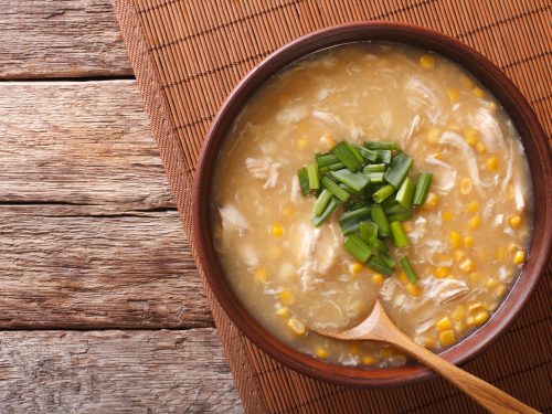 chicken and sweet corn soup recipe