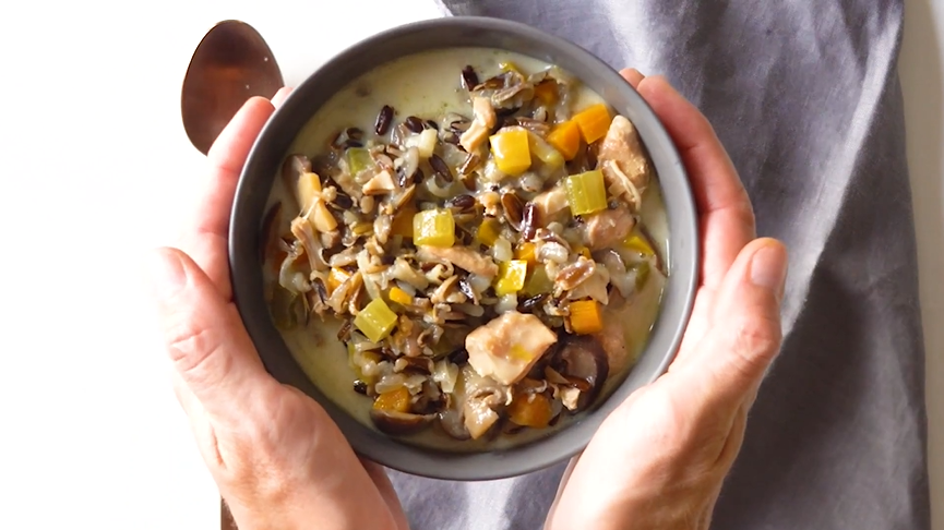 chicken and wild rice soup recipe