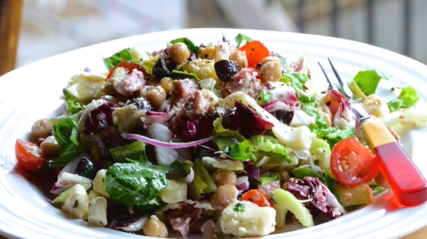 chicken chopped salad with italian dressing recipe