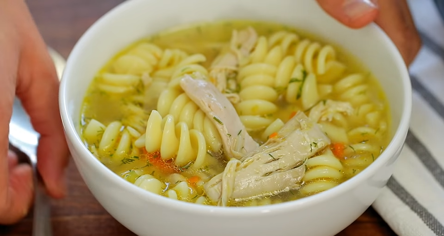 chicken noodle soup with fresh tomatoes recipe