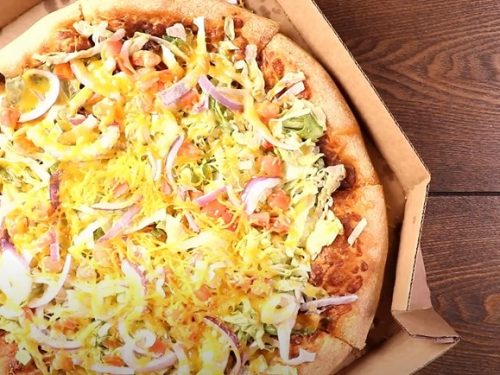 Chicken Taco Pizza Recipe