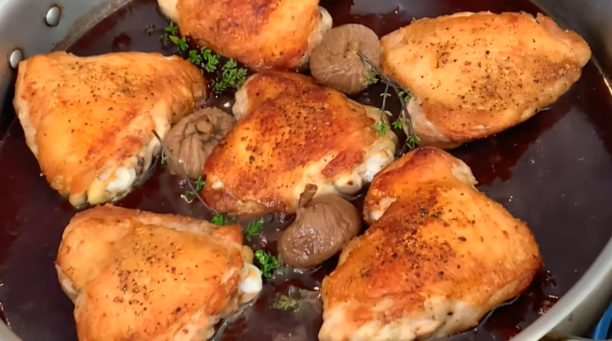 chicken with port and figs recipe
