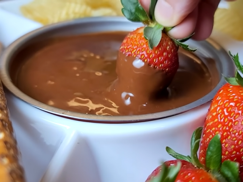 chocolate orange fondue recipe