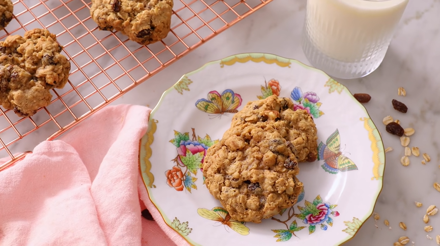 coconut ginger oatmeal raisin cookies recipe