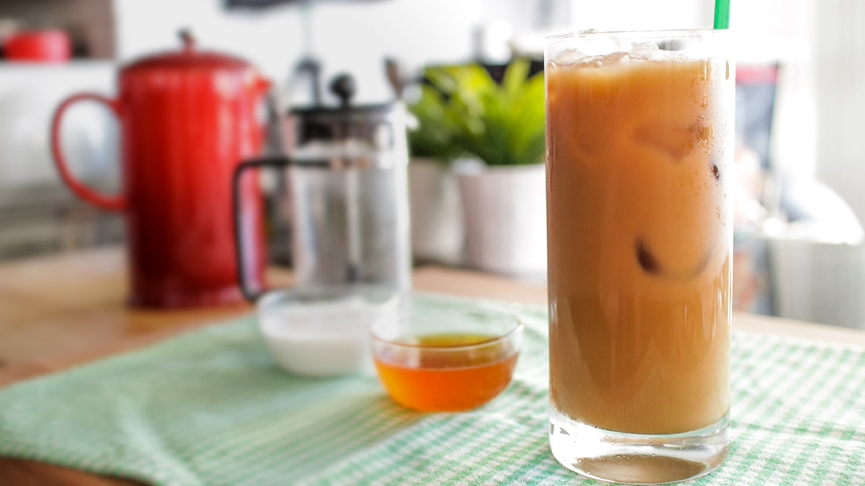 coconut water iced coffee recipe