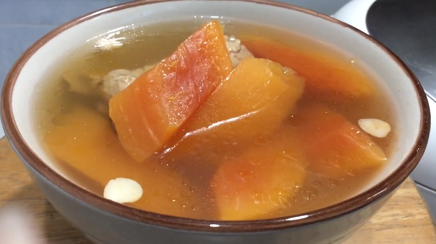 cold papaya soup recipe