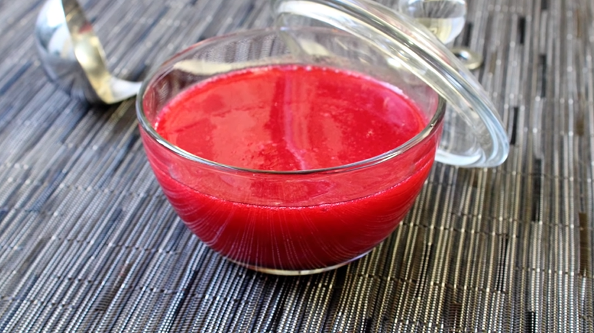 cranberry-raspberry dessert sauce recipe