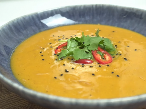 creamy lentil soup recipe