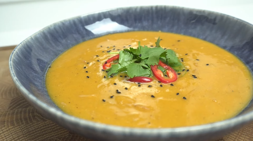 creamy lentil soup recipe