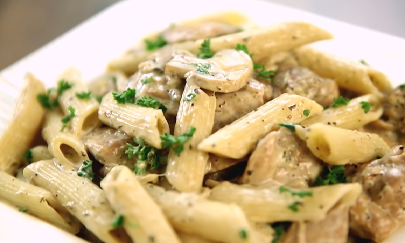 creamy lentils and pasta with buttermilk and walnut oil recipe