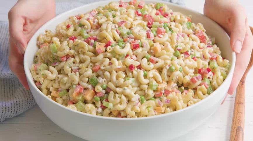 creamy pasta salad with celery recipe