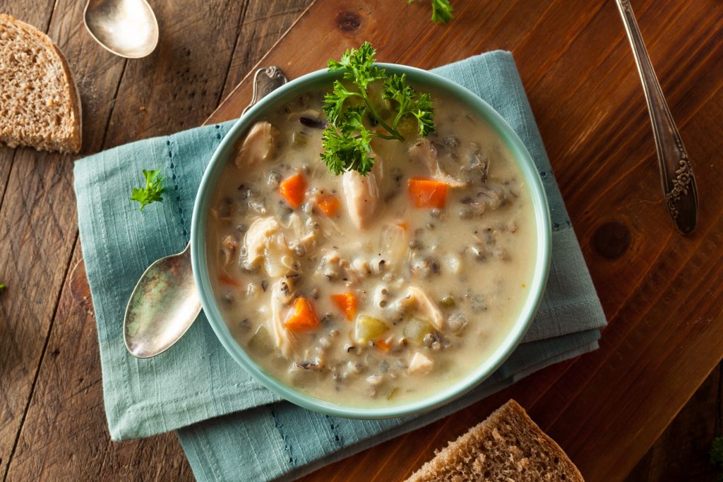 creamy turkey wild rice soup recipe