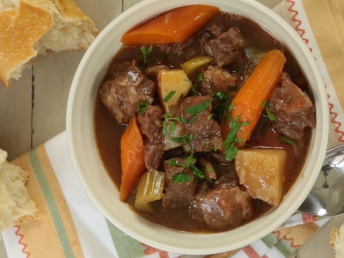crock pot beef stew recipe