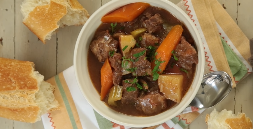 crock pot beef stew recipe