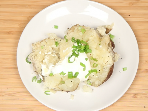 crockpot baked potatoes recipe