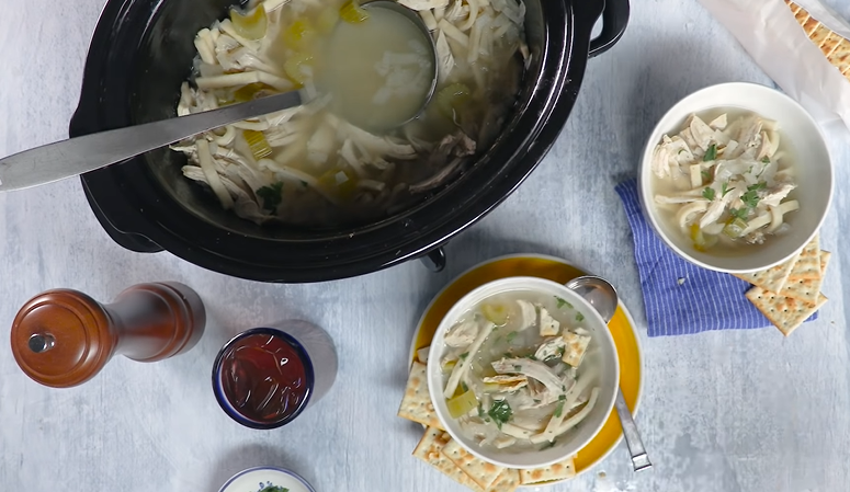 crockpot chicken and noodles recipe