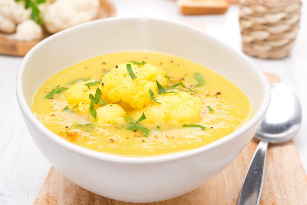 curried cauliflower soup recipe