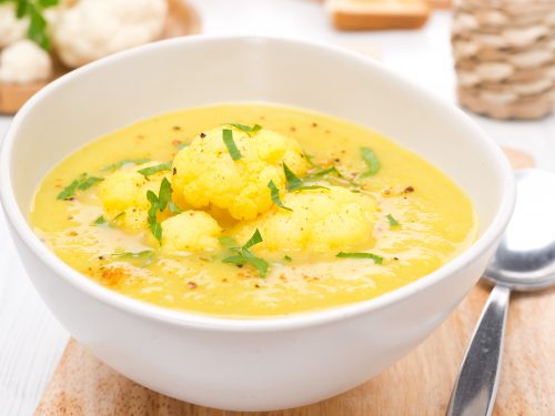 curried cauliflower soup recipe