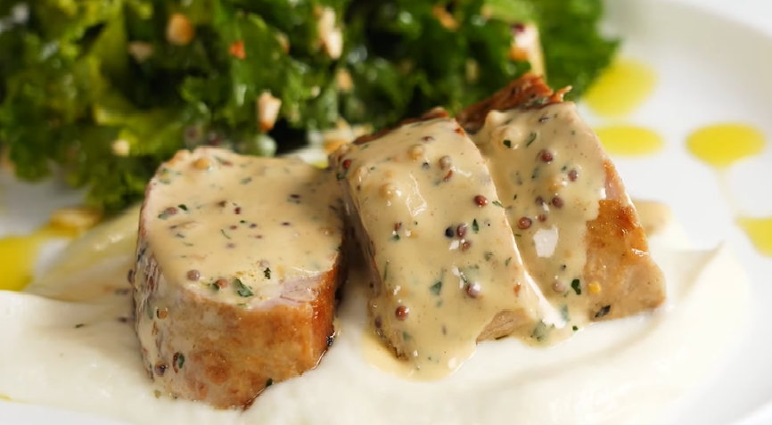 dijon garlic pork tenderloin recipe