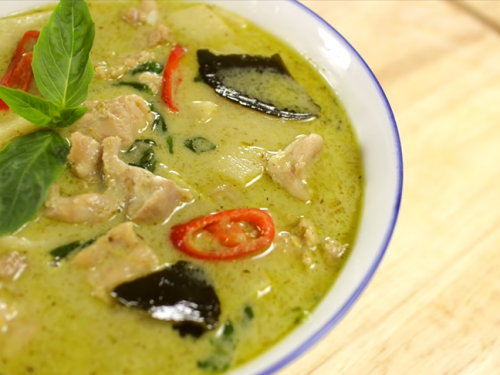 duck legs in green curry recipe