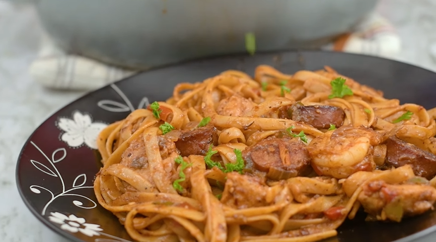 easy cajun jambalaya pasta recipe