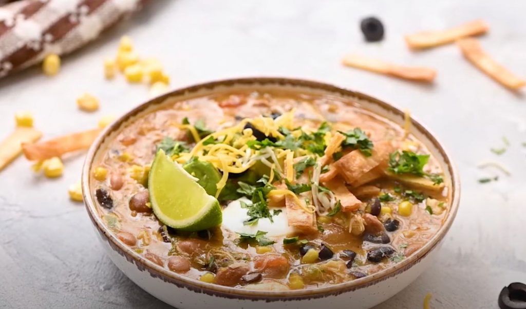 Easy Cheesy Taco Soup Recipe